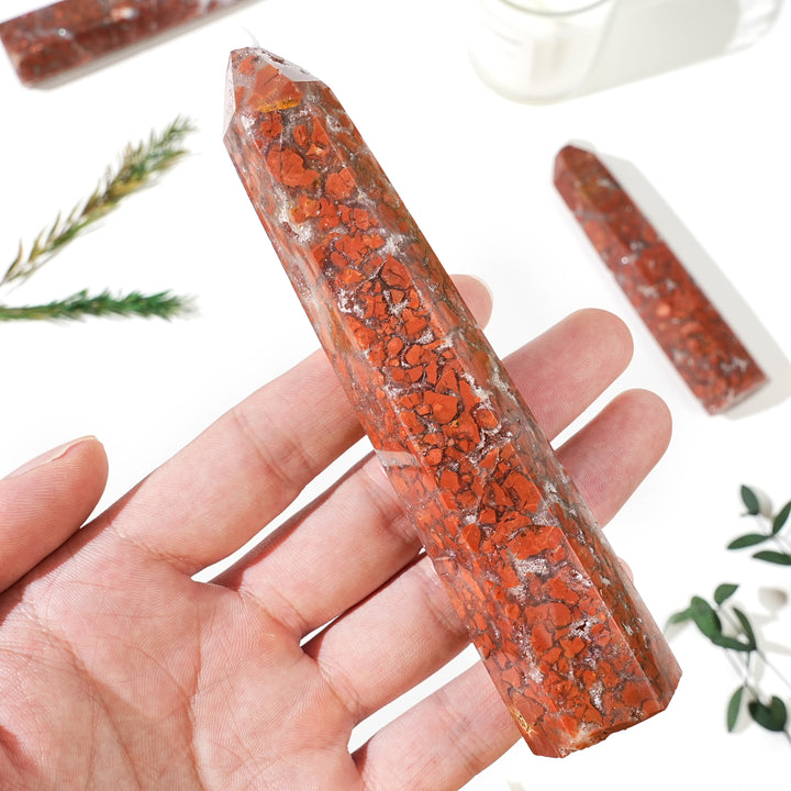 Natural Red Agate Point