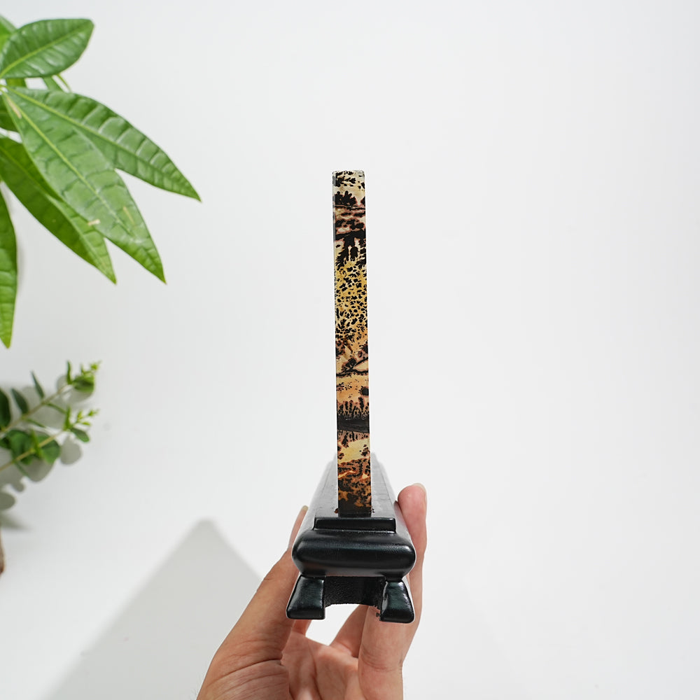 Unique,A Slightly Imperfect Natural Picture Jasper Landscape Ornament