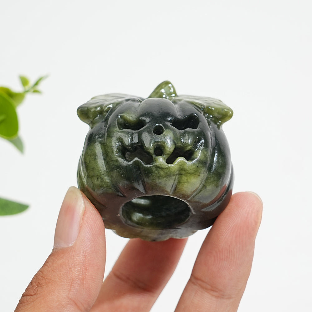 Natural Crystal Carving Hollow Pumpkin