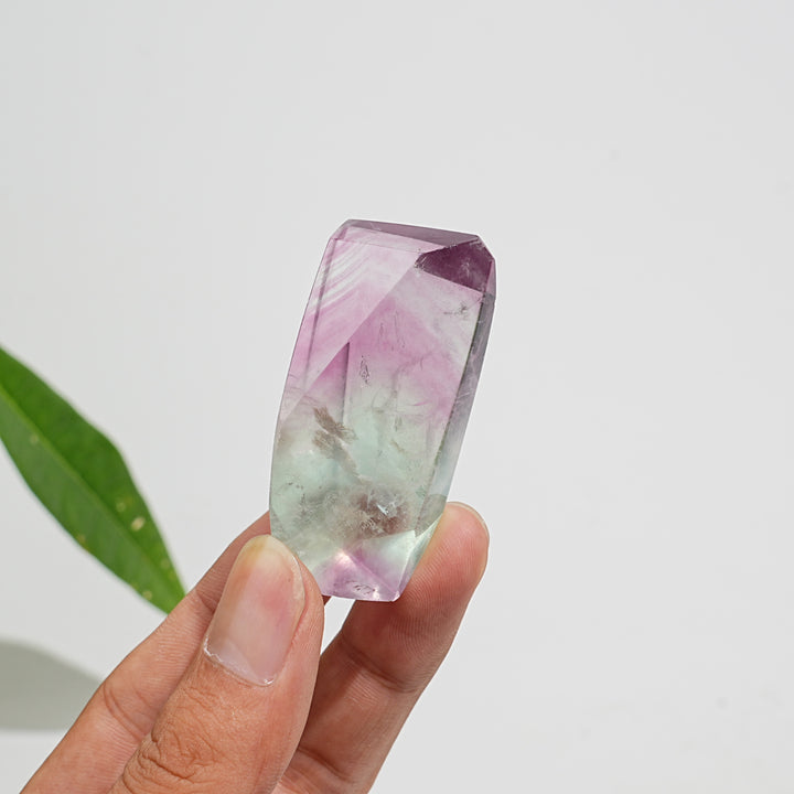 Natural Crystal Fluorite Freeform