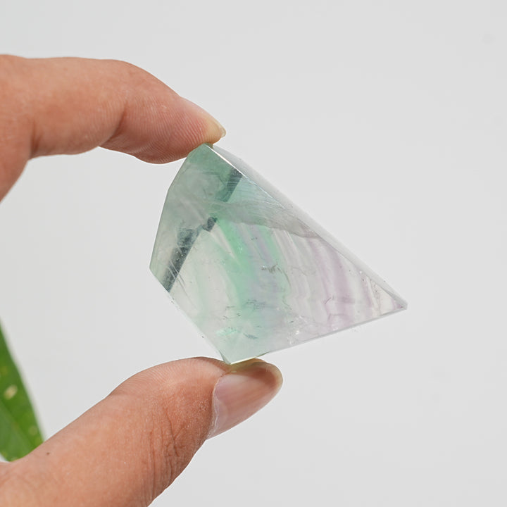 Natural Crystal Fluorite Freeform
