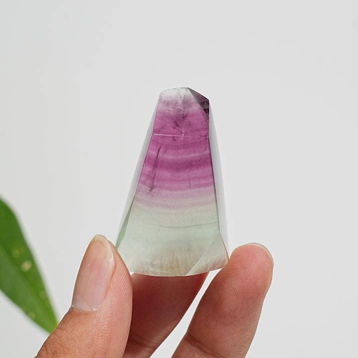 Natural Crystal Fluorite Freeform