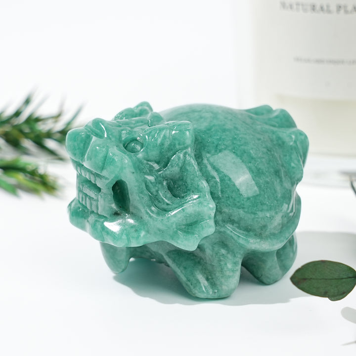 Natural Amazonite Dragon Turtle