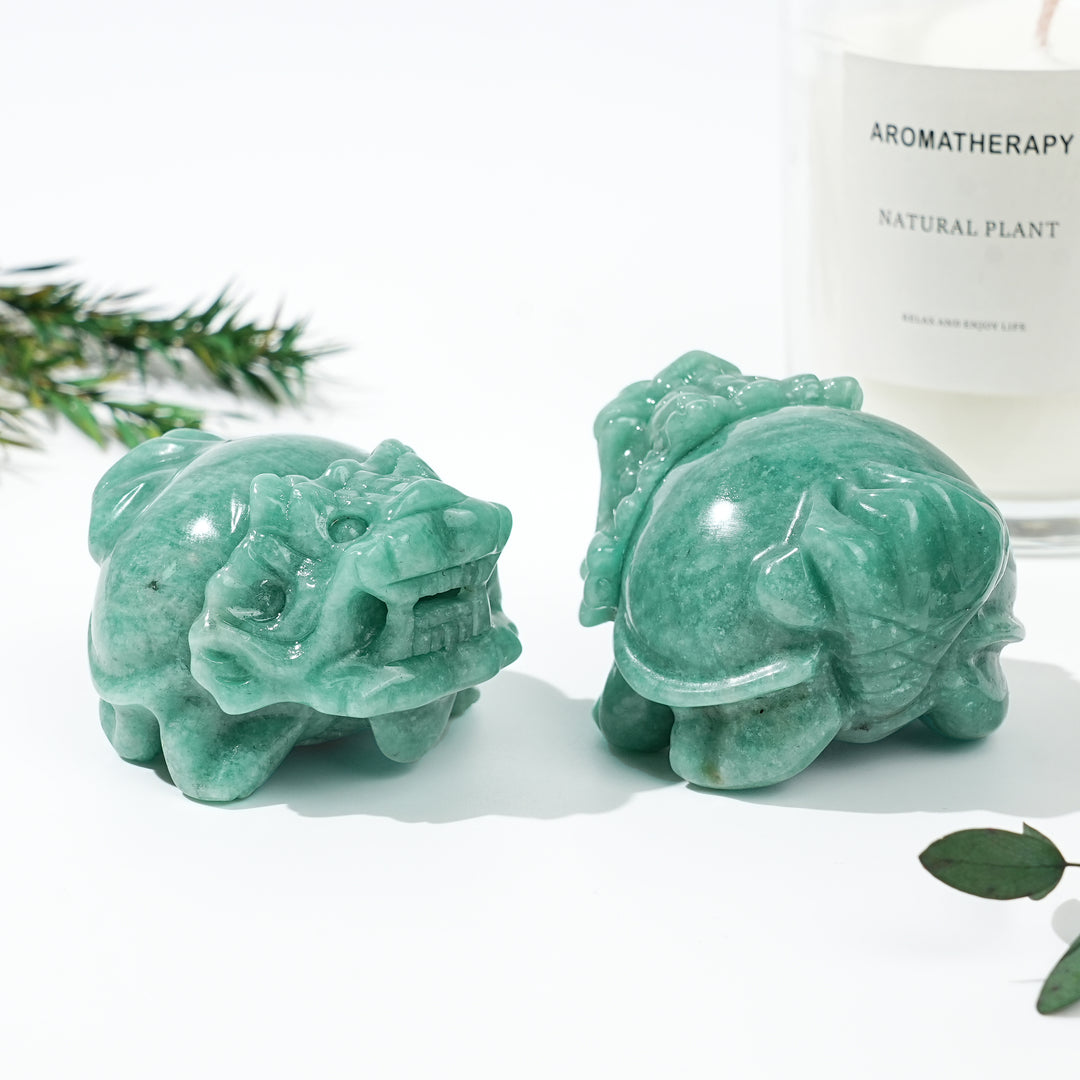 Natural Amazonite Dragon Turtle