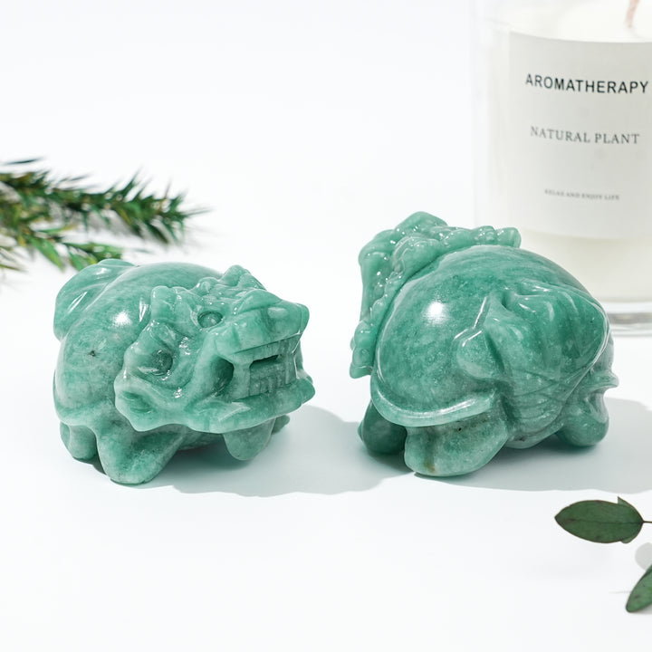 Natural Amazonite Dragon Turtle