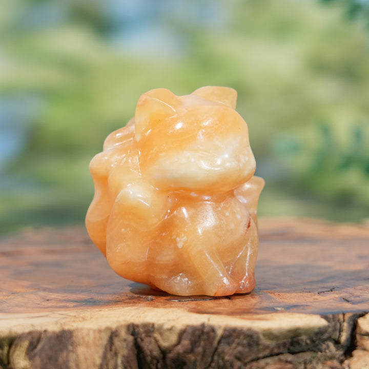 Natural Crystal Nine-Tailed Fox