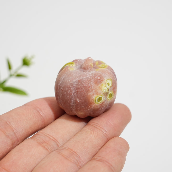 Natural Crystal Carving Small Pumpkin