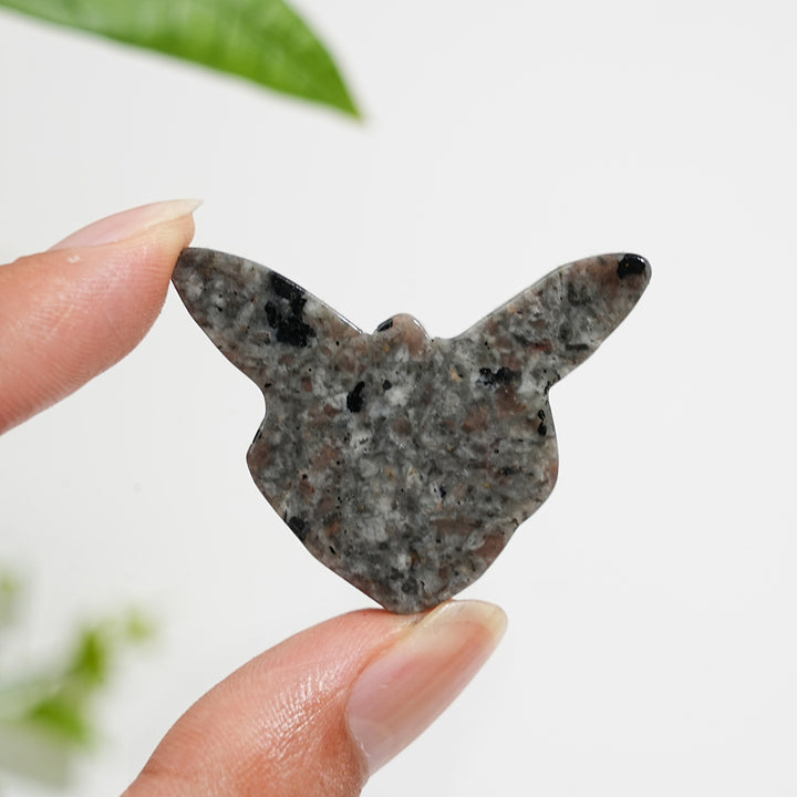 Natural Yooperlite Butterfly Fairy Carving