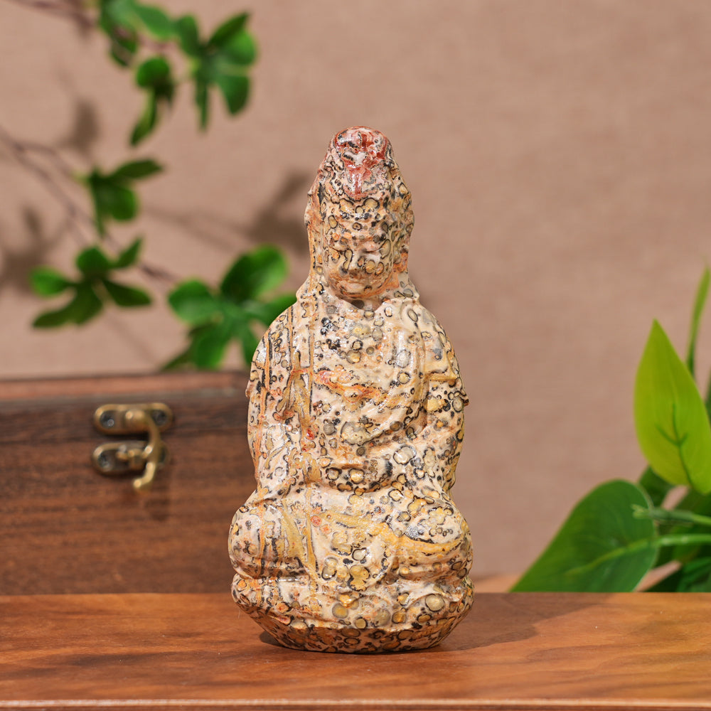 Natural Crystal Carving Guanyin