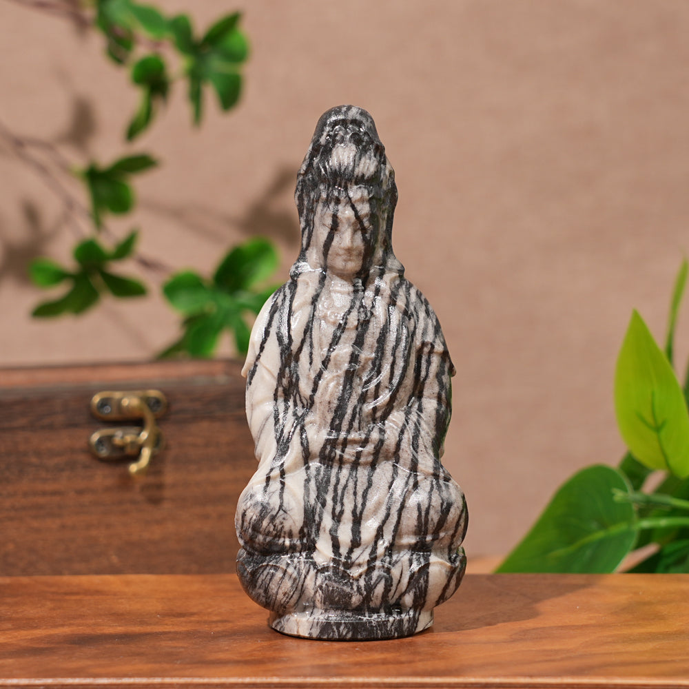 Natural Crystal Carving Guanyin