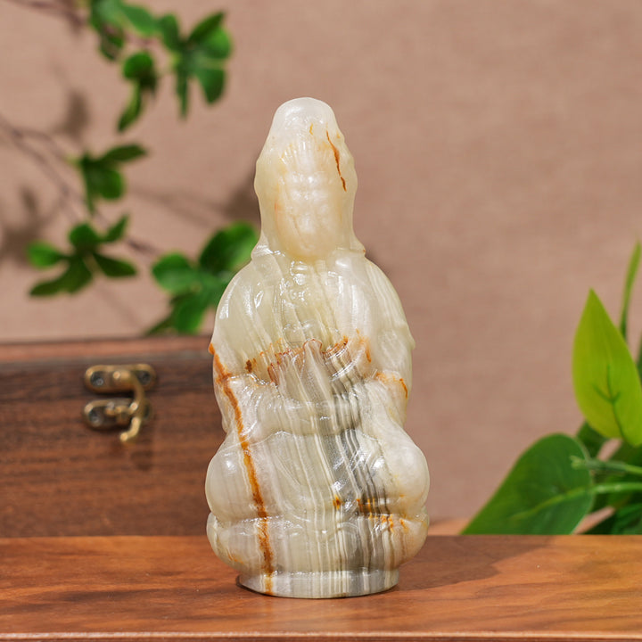 Natural Crystal Carving Guanyin