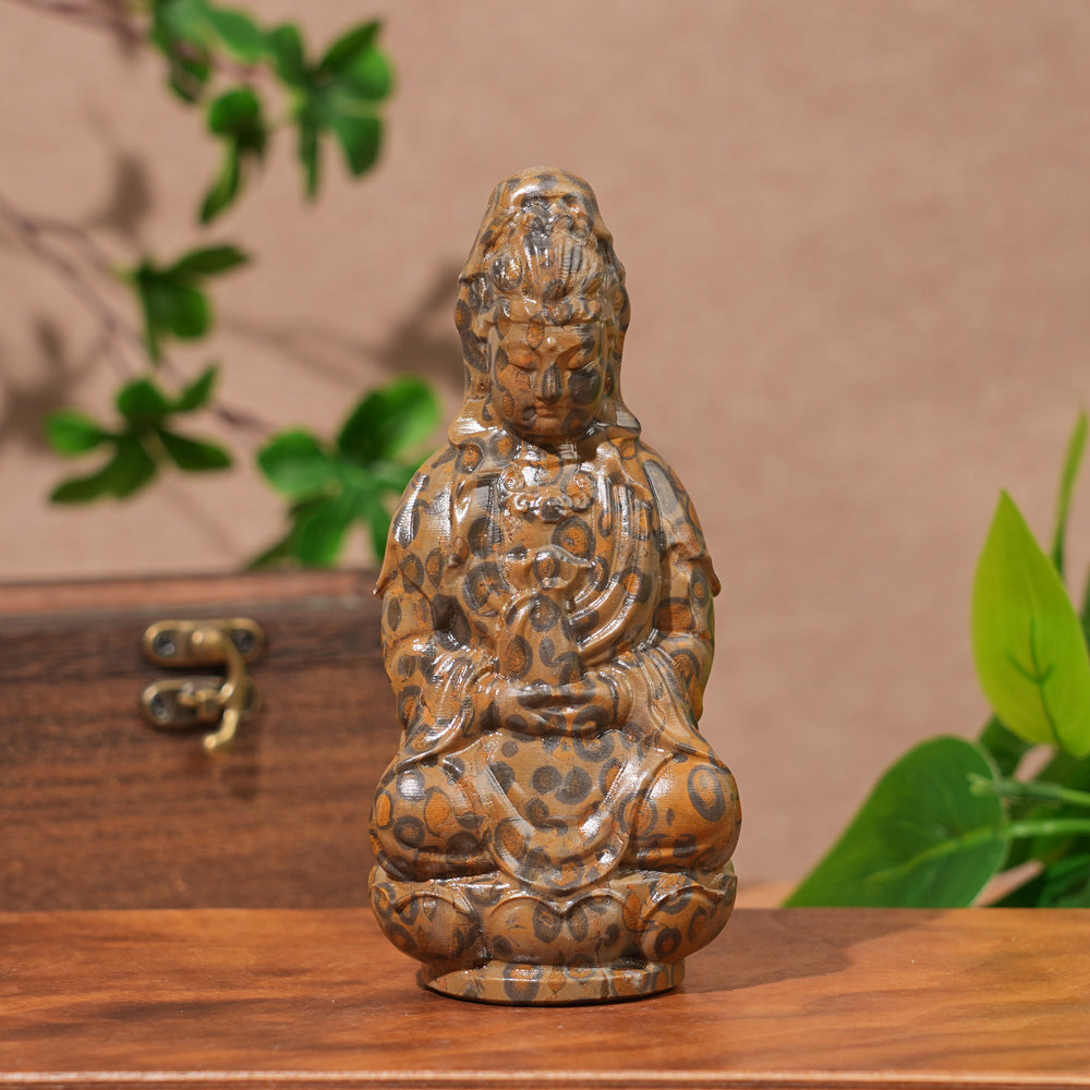 Natural Crystal Carving Guanyin