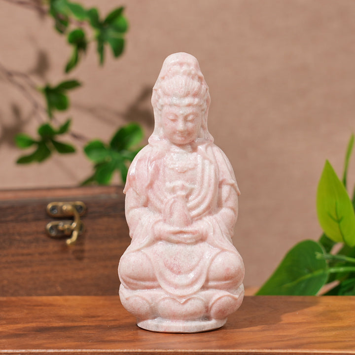 Natural Crystal Carving Guanyin
