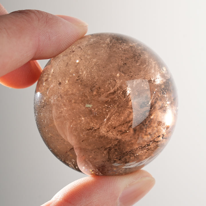 Natural Smokey Quartz Sphere