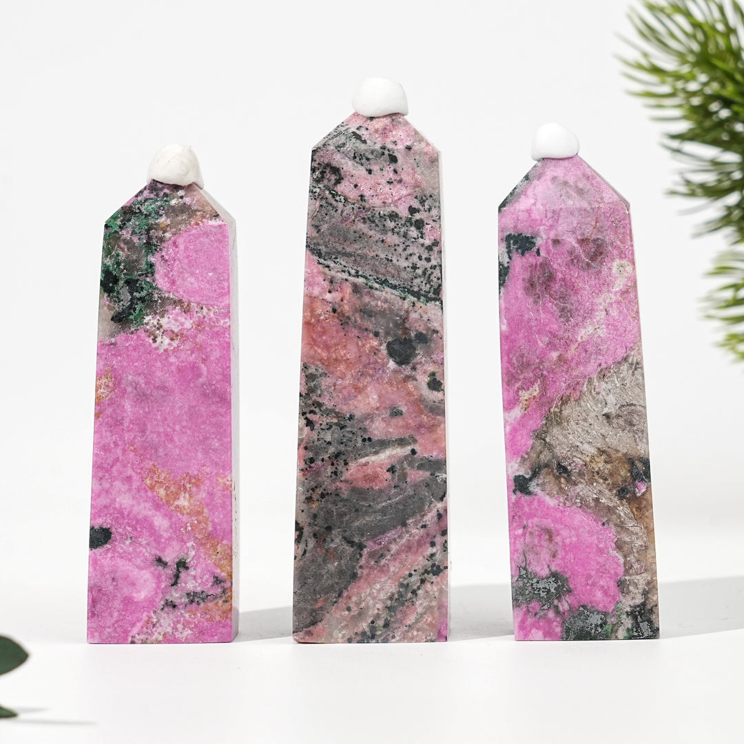 Natural Cobalt Calcite Point