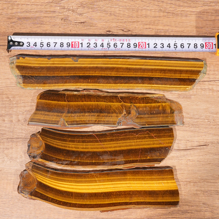 Natural Crystal Tiger Eye Slice