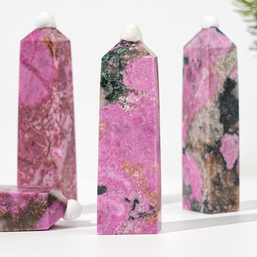 Natural Cobalt Calcite Point