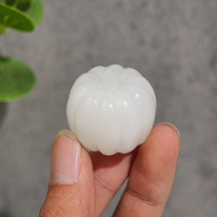 Natural Crystal Carving Small Pumpkin