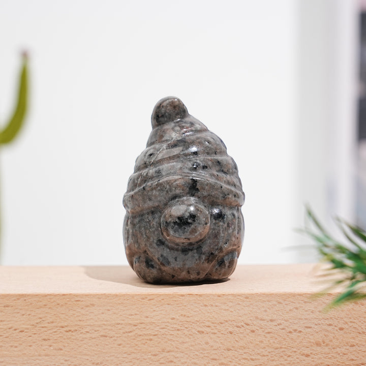 Natural Crystal Gnome Carving