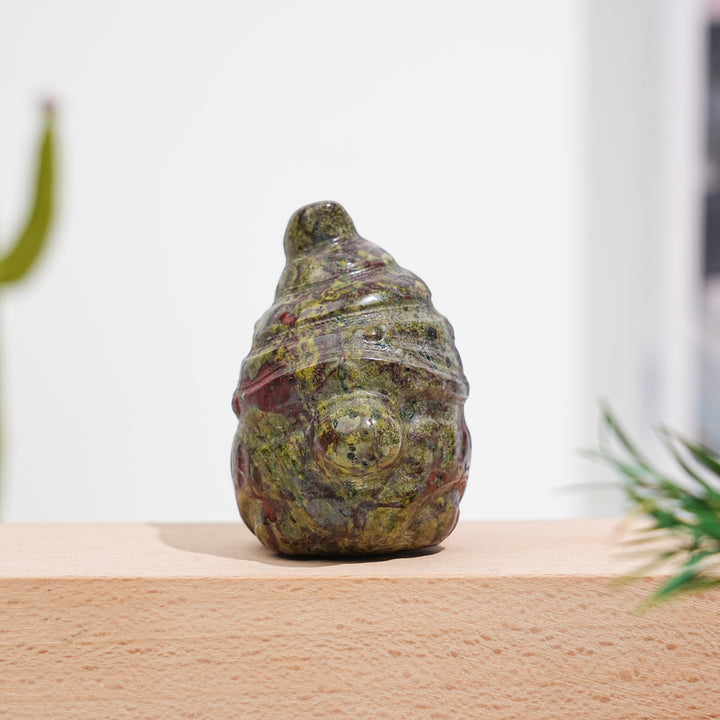 Natural Crystal Gnome Carving
