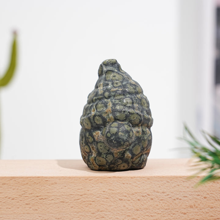 Natural Crystal Gnome Carving