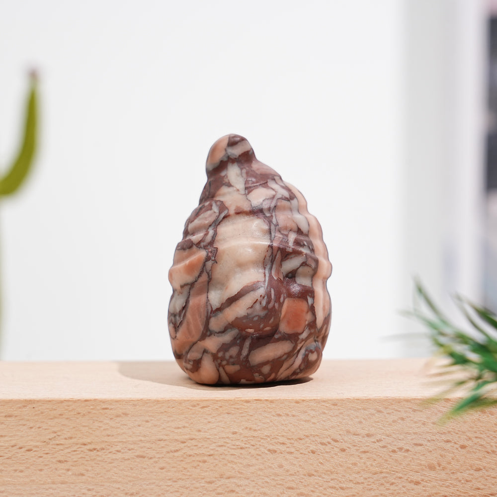 Natural Crystal Gnome Carving
