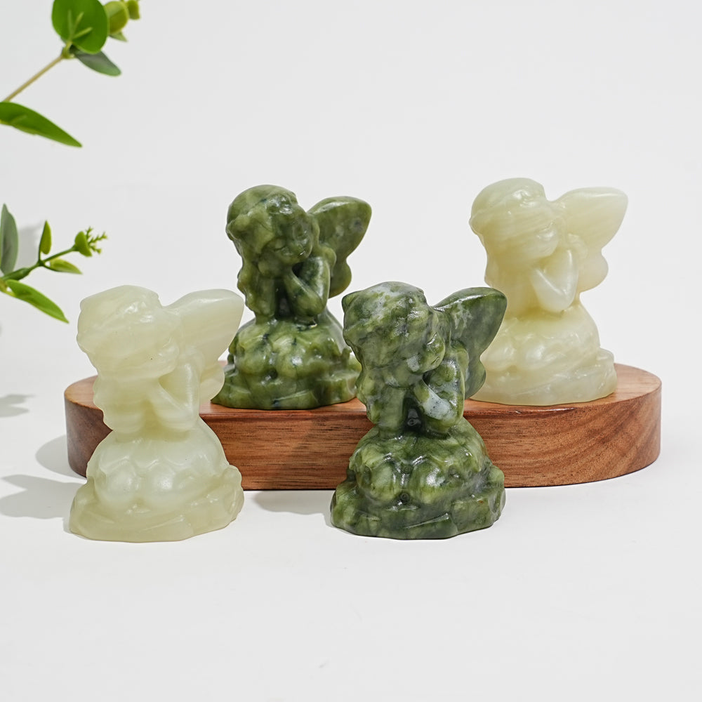 Natural Crystal Cute Serene Butterfly Fairy