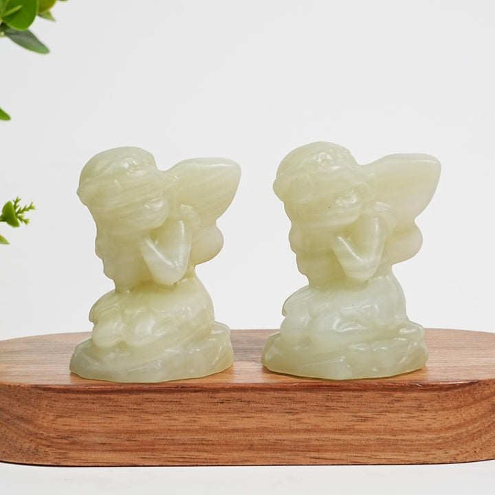 Natural Crystal Cute Serene Butterfly Fairy