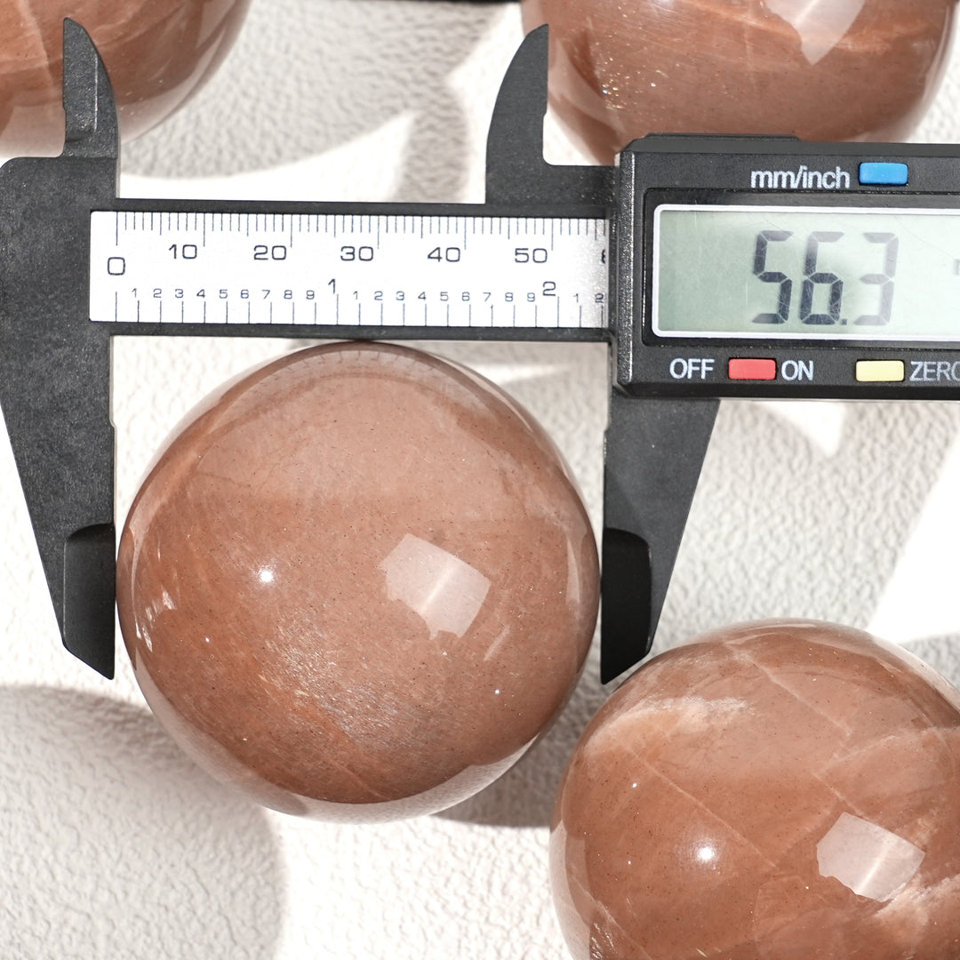 Natural Sunstone-Moonstone Sphere