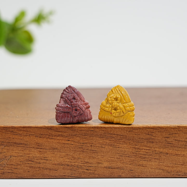 Natural Crystal Alashan Agate Mini Theme Carving