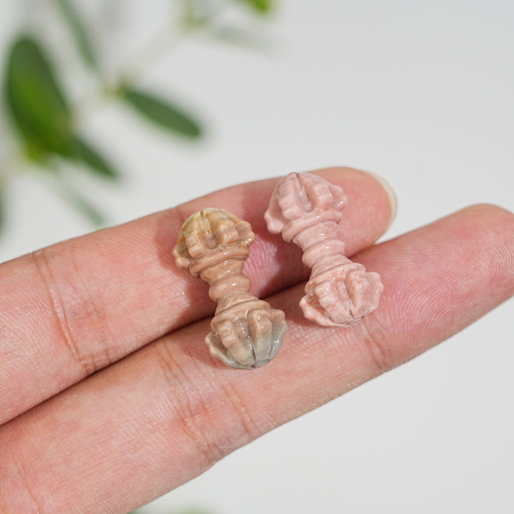 Natural Crystal Alashan Agate Mini Theme Carving