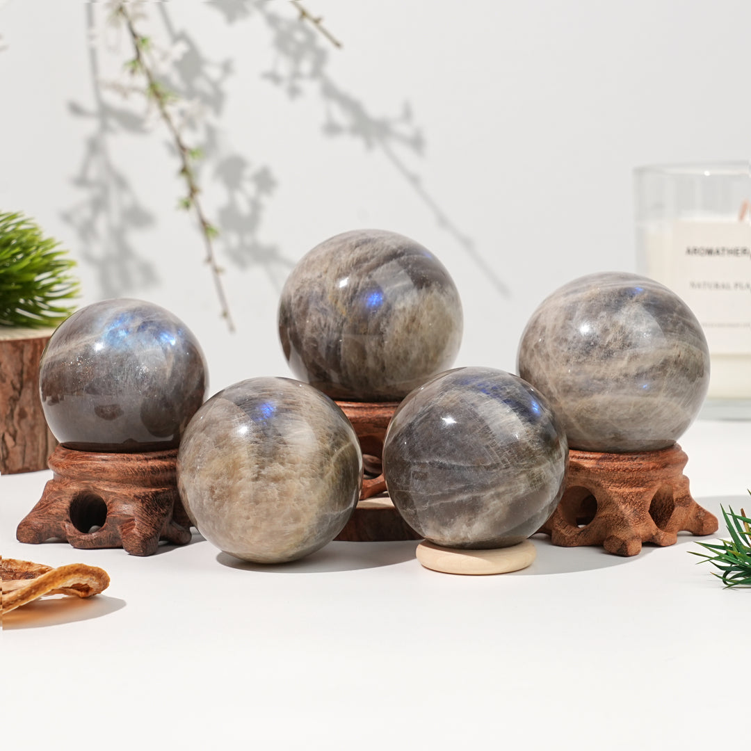 Natural Moonstone Sphere