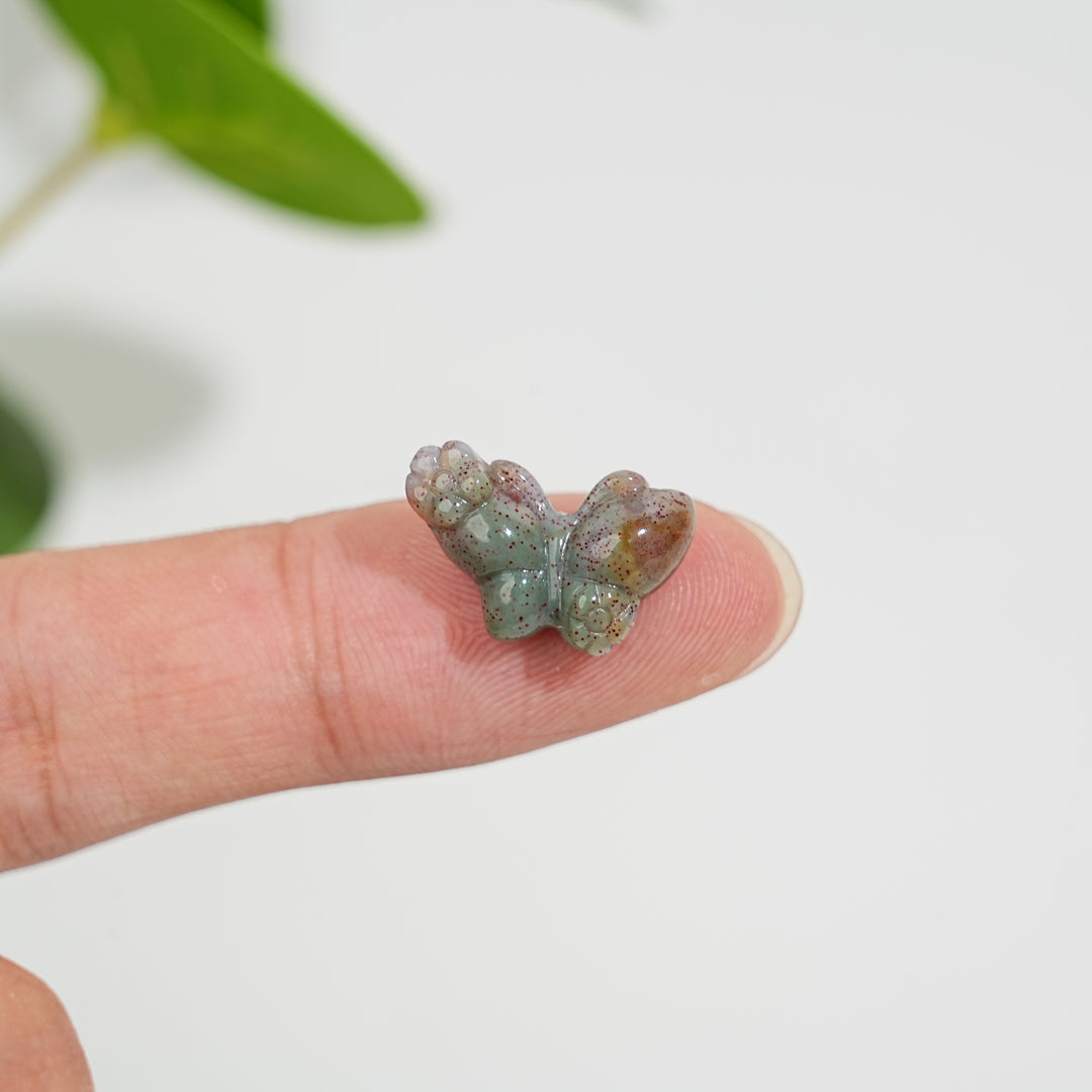 Natural Crystal Carving Mini Alashan Agate Multiple Styles