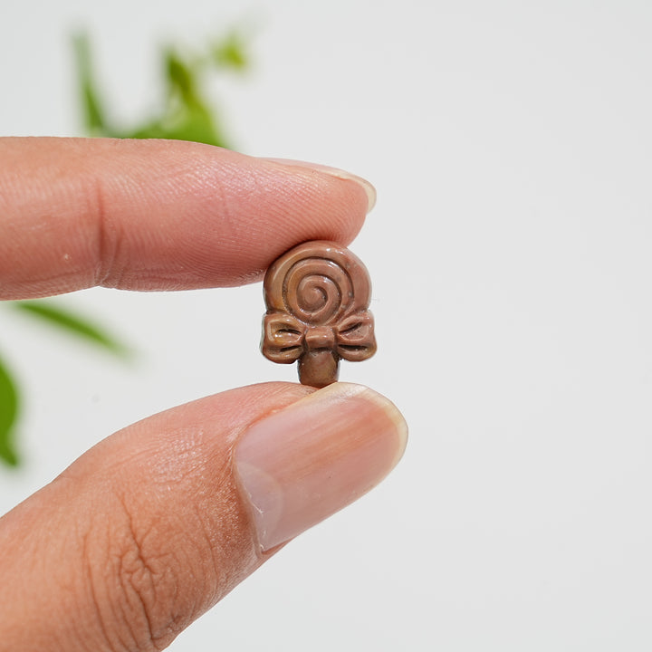 Natural Crystal Carving Mini Alashan Agate Multiple Styles
