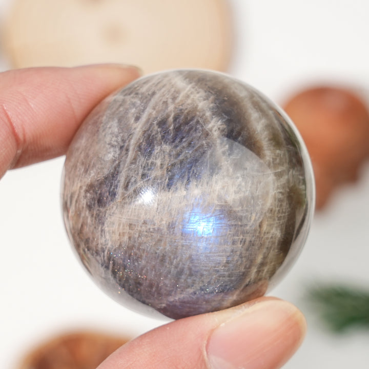 Natural Moonstone Sphere