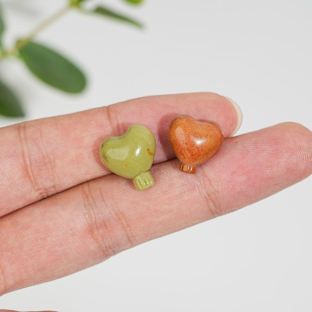 Natural Crystal Carving Mini Alashan Agate Multiple Styles