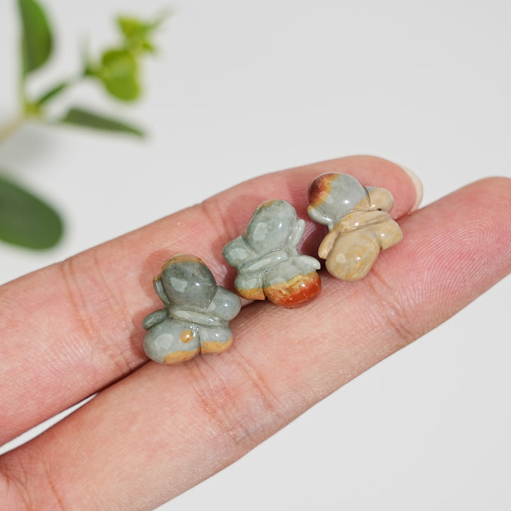 Natural Crystal Carving Mini Alashan Agate Multiple Styles