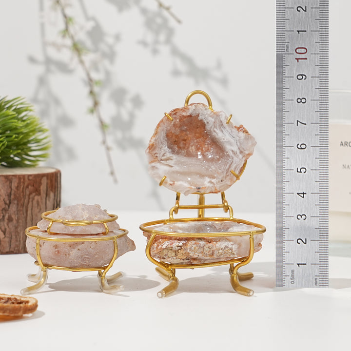 Unique, Natural Agate Geode Treasure Basin