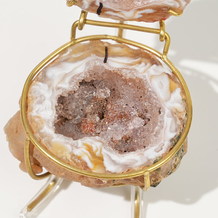 Unique, Natural Agate Geode Treasure Basin