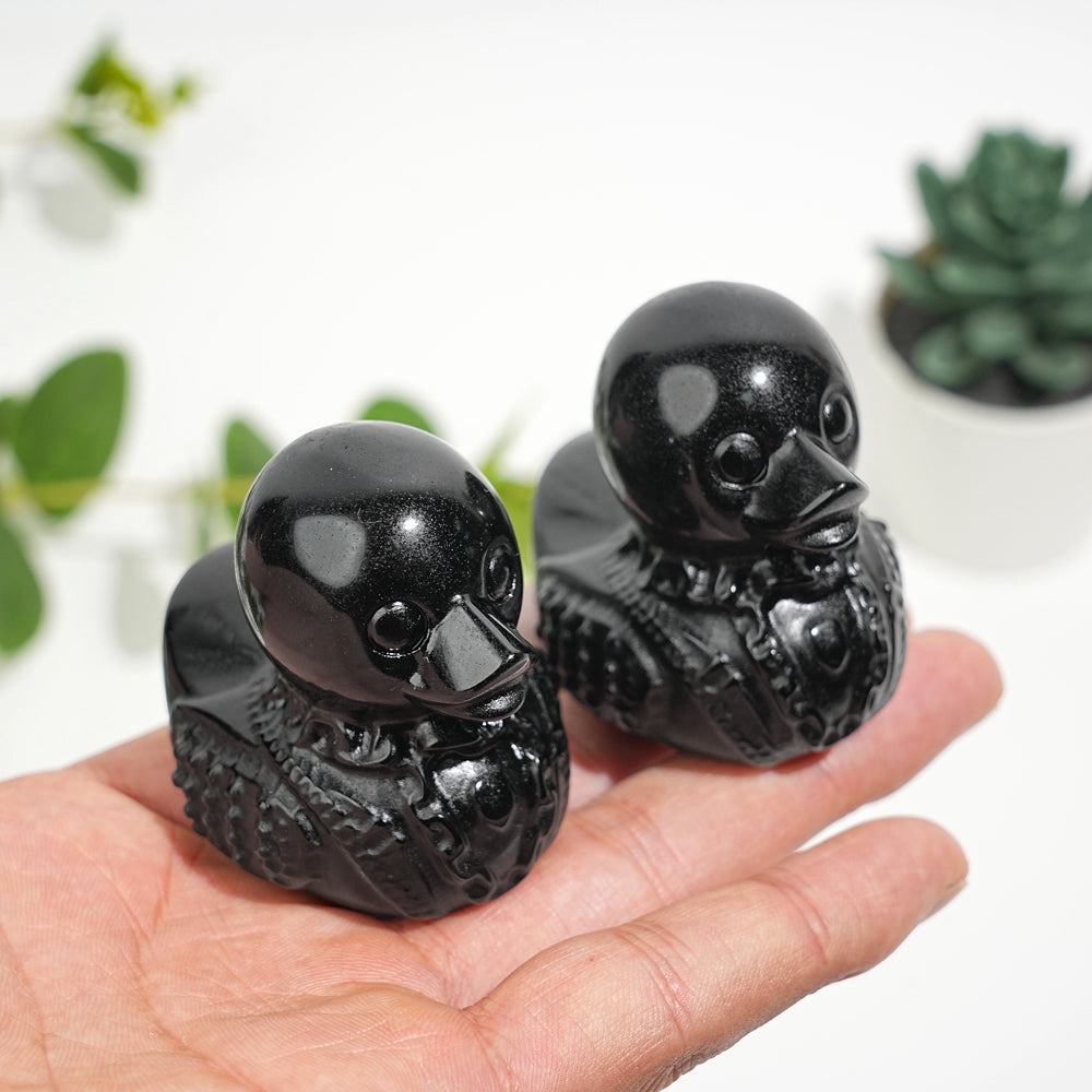 Obsidian Punk Duck