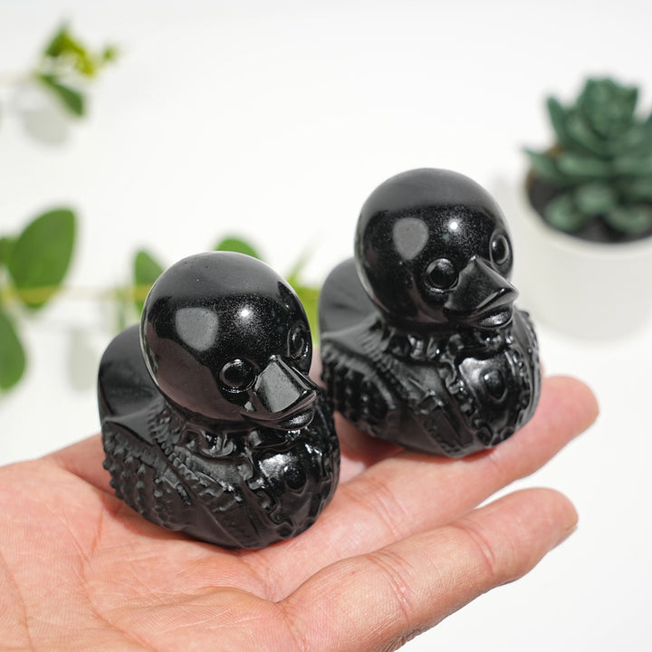 Obsidian Punk Duck