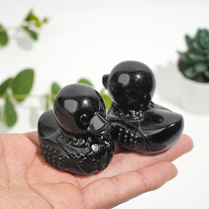 Obsidian Punk Duck