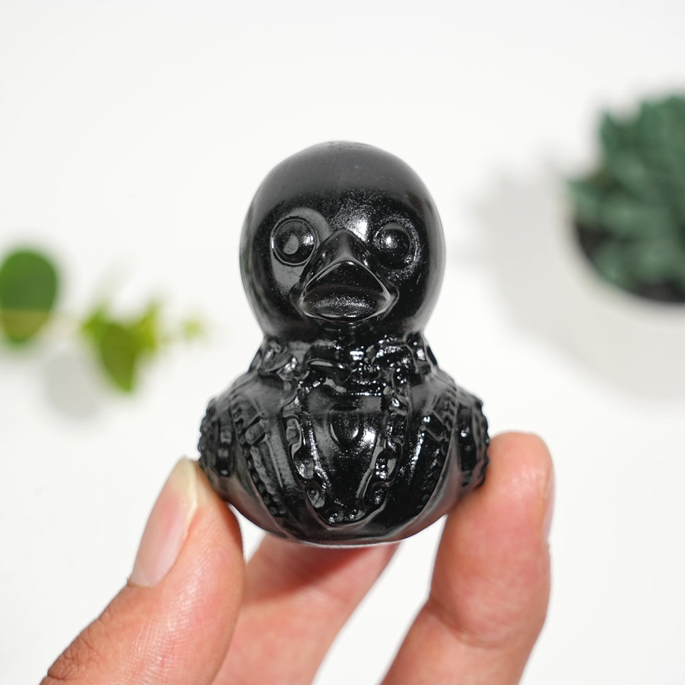 Obsidian Punk Duck