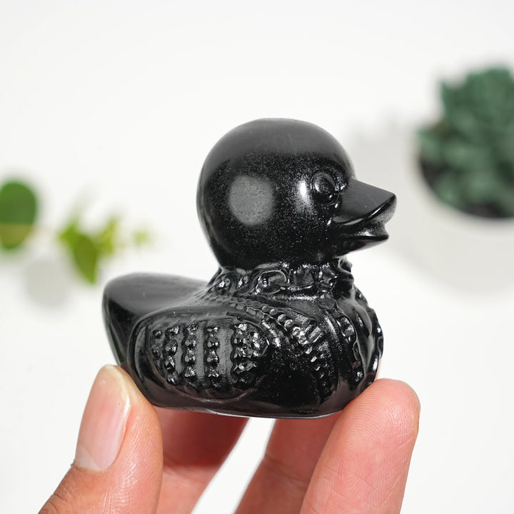 Obsidian Punk Duck