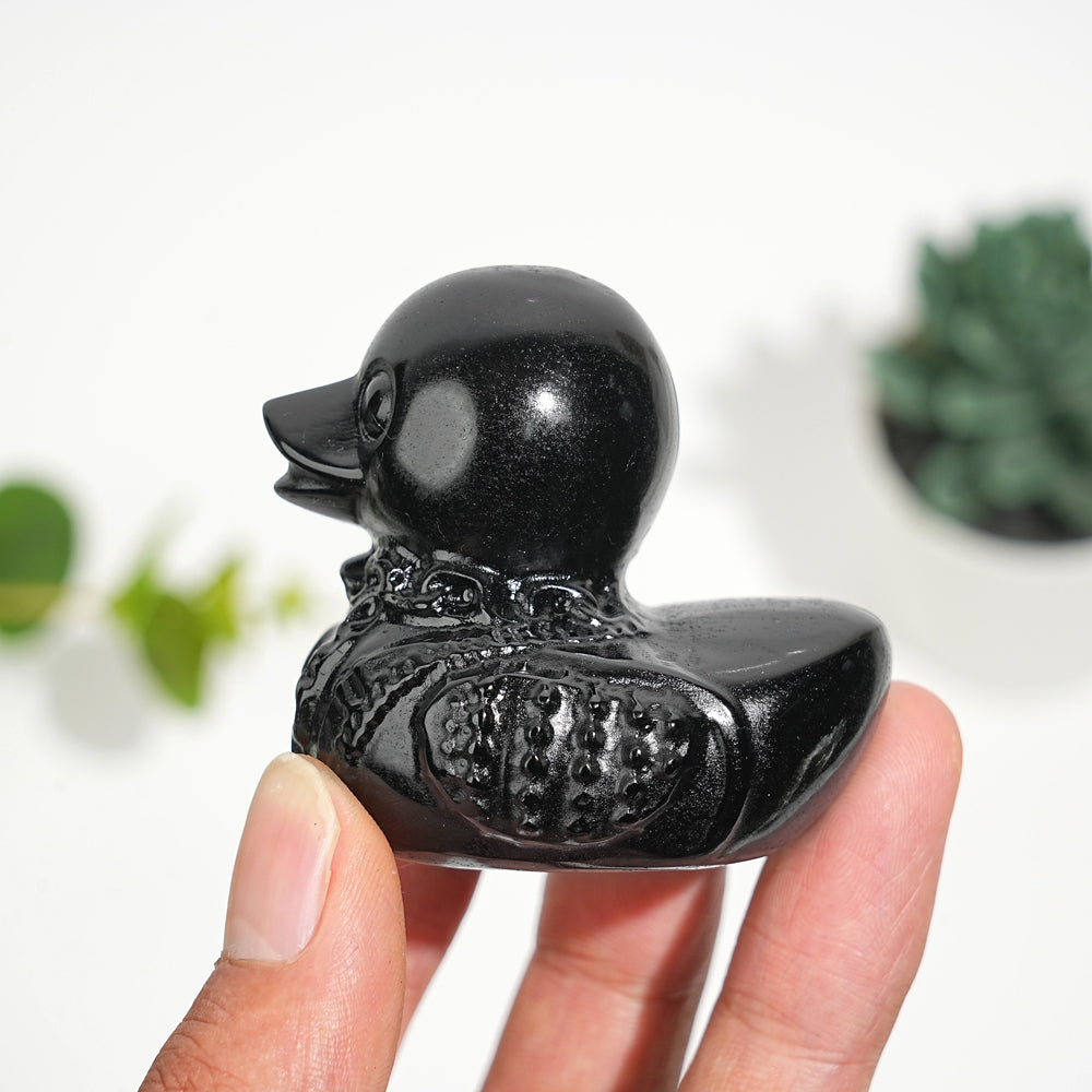 Obsidian Punk Duck