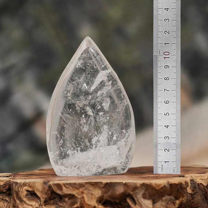 Natural Clear Quartz Teardrop
