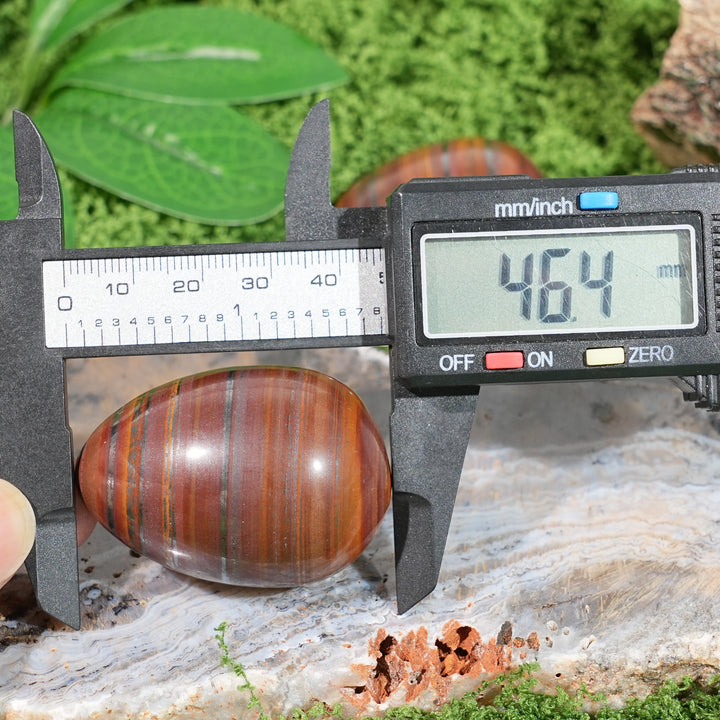 Natural Tiger Eye Hematite Egg