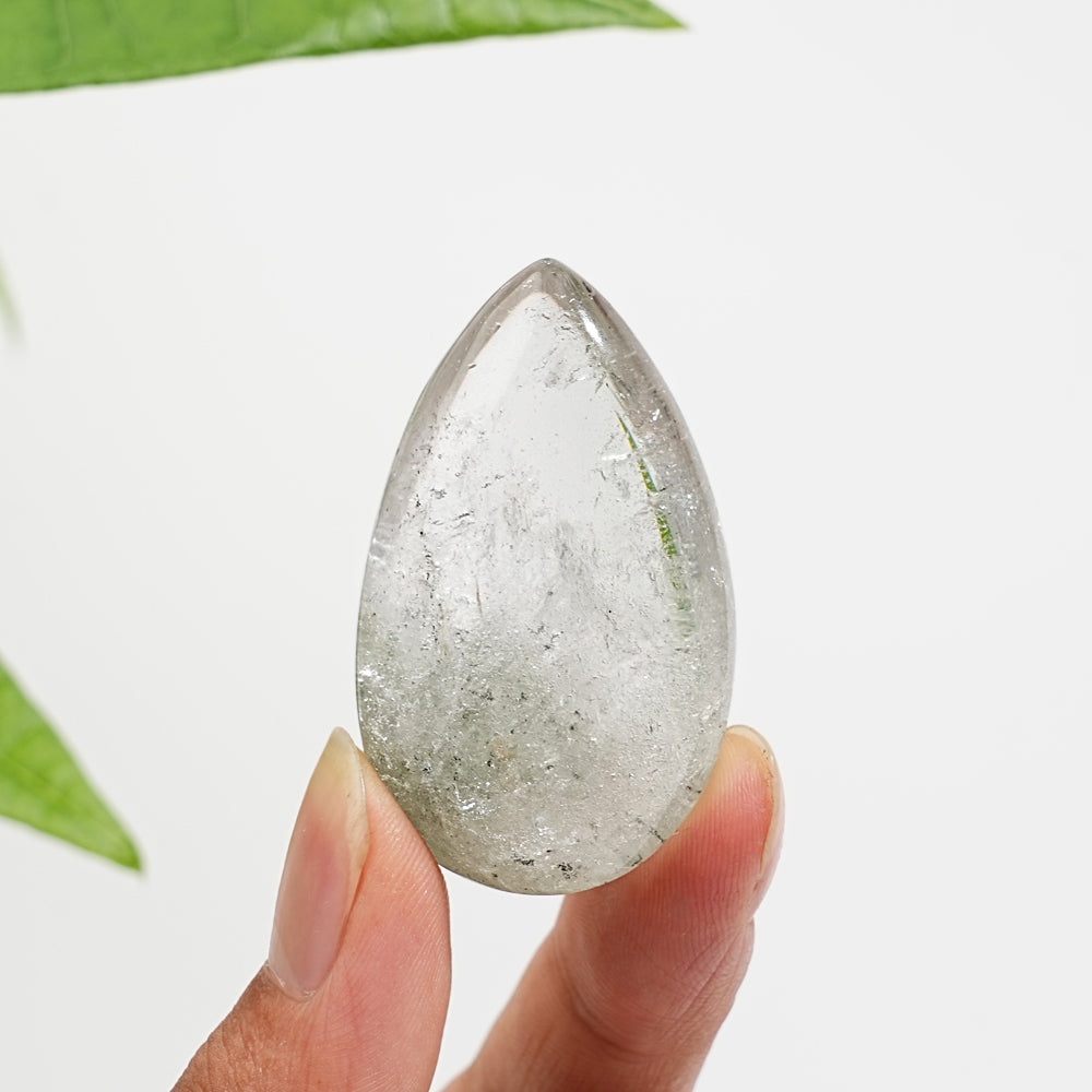 Unique,Natural Crystal Garden Quartz Teardrop