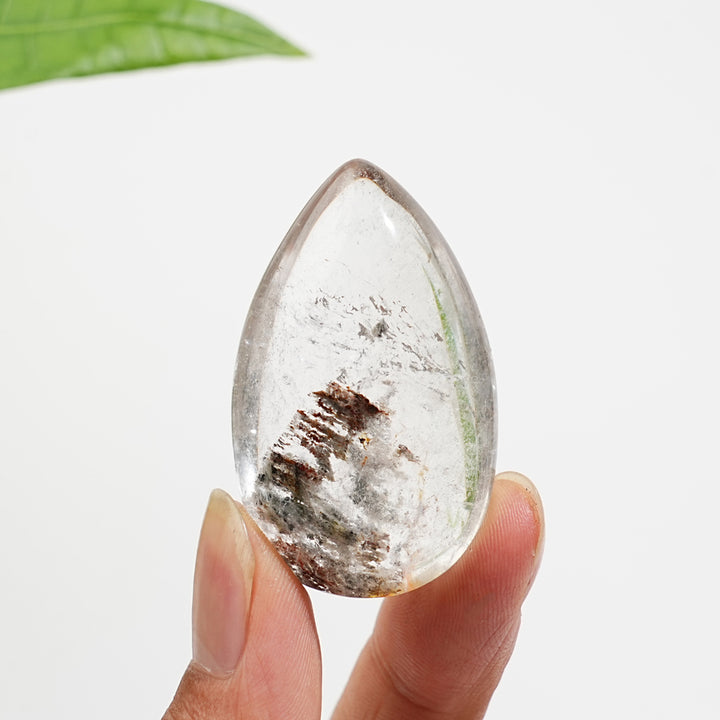 Unique,Natural Crystal Garden Quartz Teardrop