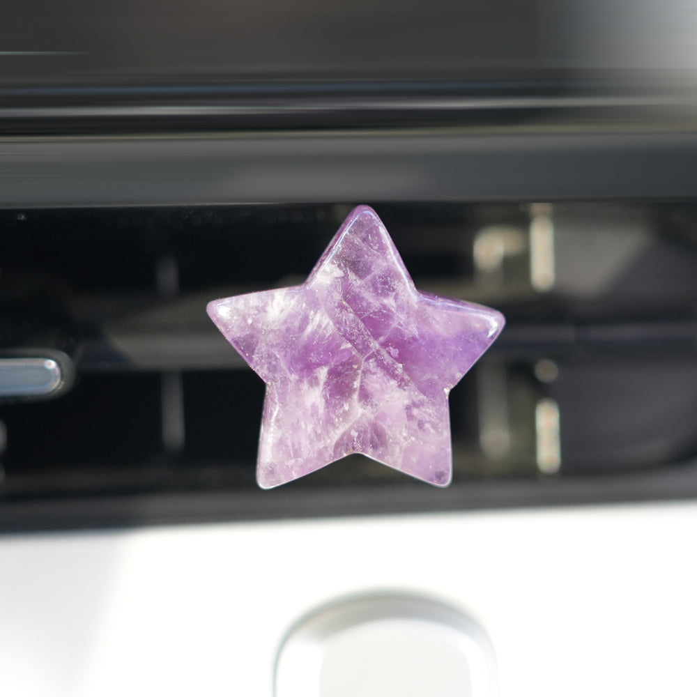 Car Vent Crystal Clip – Star Car Decor